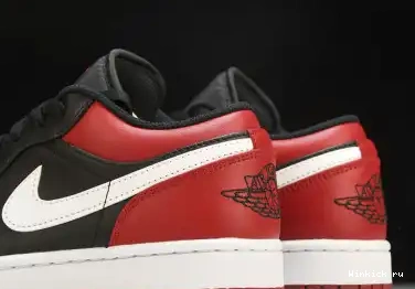 Low “Alternate Jordan Bred 1 Toe” 0429